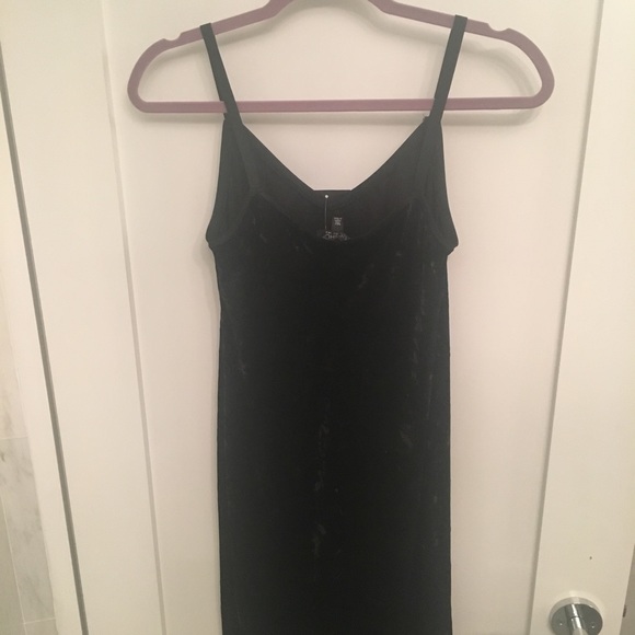 ‼️MOVING SALE Topshop Velvet Midi Slip Dress NWT - Picture 3 of 6